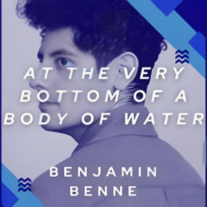 at the very bottom of a body of water