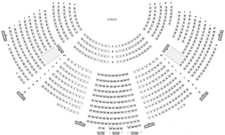 Mark Taper Forum Seating Chart - Theatre In LA