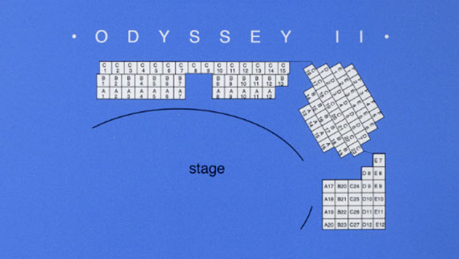 Odyssey Theatre Stage 2 Seating Chart